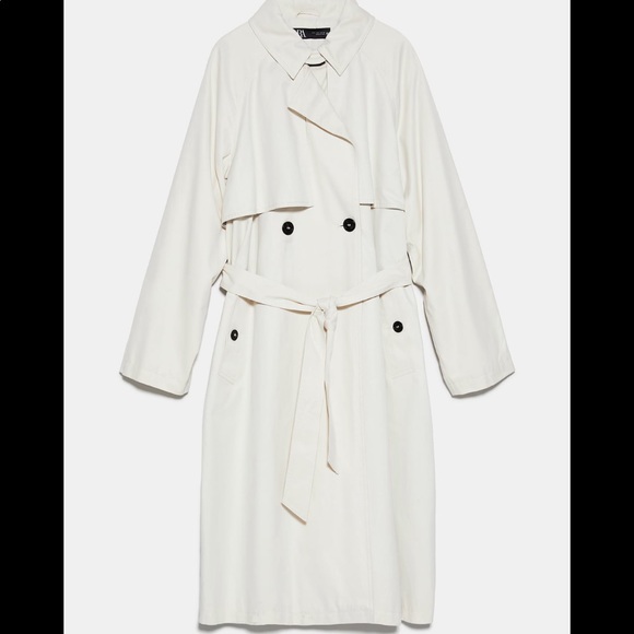 Zara Jackets & Coats Zara Belted Trench Coat Poshmark